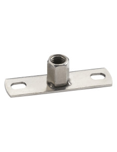 Fastening plate With Nut Hexagon M8/M10 Stainless Steel A4