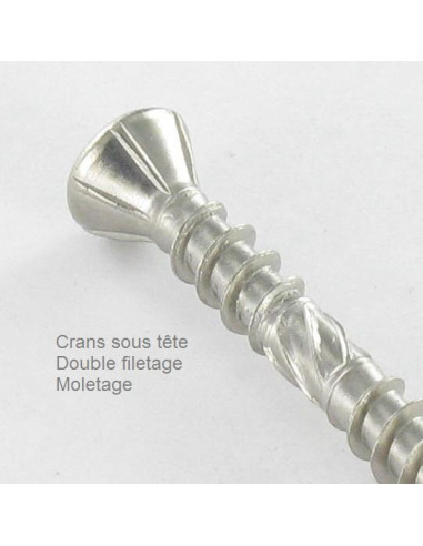 1 x Decking Screw TEKOR Double Thread...