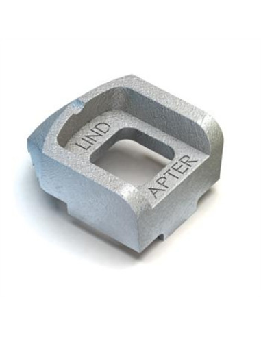 1 x TOAD LINDAPTER Type For SHORT M12 Zinc Plated