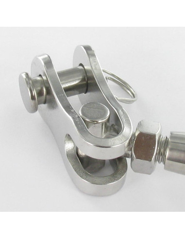 1 x Jointed Jaw And Jaw Turnbuckle Stainless...