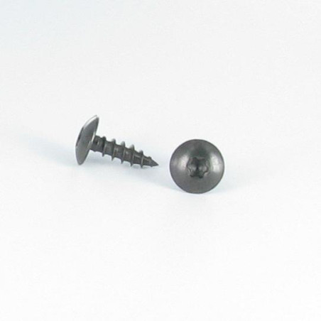 1 x Screw Truss 6X40 Thread Length: 38 T30 Stainless Steel A2 Black