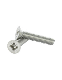 Machine Screw Stainless Steel A2 Countersunk Head Pozi...