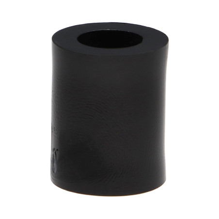 1 x Coupling Nut Cylindrical 6.4X16X17 Black Polyethylene