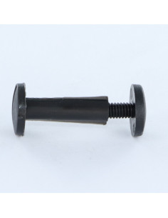 Binding Screw M6X100 Diameter Tube 8 Nylon Black 2 pieces...