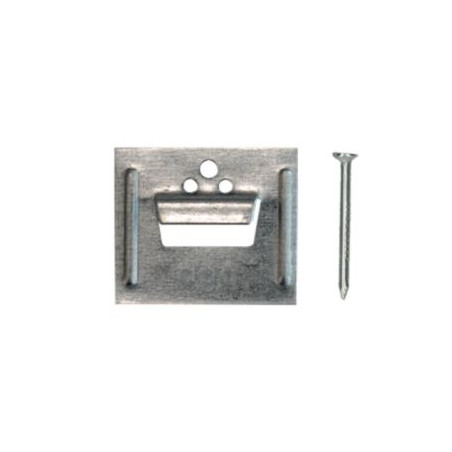 1 x Paneling clips no 3 + Nail Zinc Plated