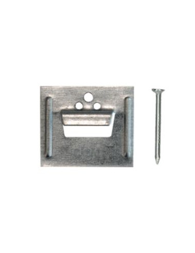 1 x Paneling clips no 2 + Nail Zinc Plated