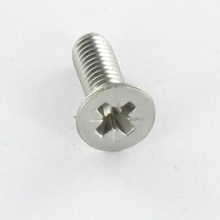 1 x Machine Screw Stainless Steel A2 Countersunk Head Pozi 2 M5X10
