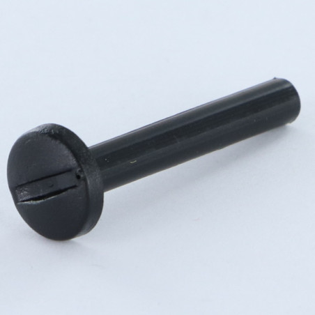 1 x Nut Bookbinder M4X35 Diameter Tube 5 black nylon 1PC