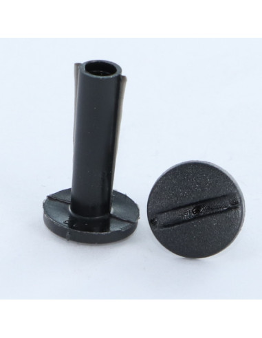 1 x Binding Screw M4X10 Diameter Tube 5 black...