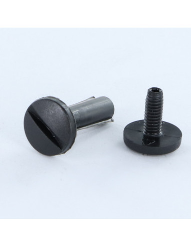 1 x Binding Screw M4X50 Diameter Tube 5 black...