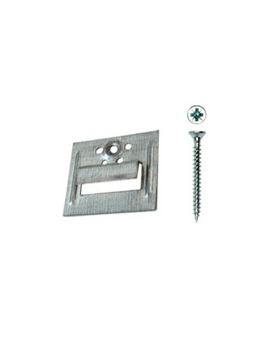 1 x Paneling clips no 4 + Nail Zinc Plated