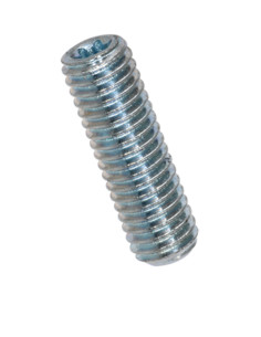 Machine Screw Set Screw Flat Point M5X16 Zinc Plated