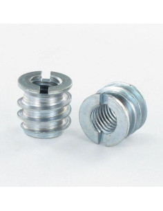 Self tapping insert for wood Steel M7 Pitch 150 13X20