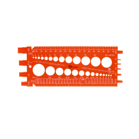 1 x Screw pitch checker