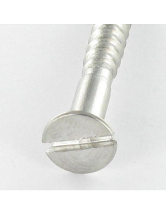 Wood Screw Countersunk Head Slotted 3X10 Stainless Steel... 2