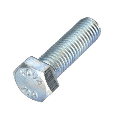 1 x Machine Screw Hexagonal Head Pitch Left M8X40 Class 10.9 geomet steel