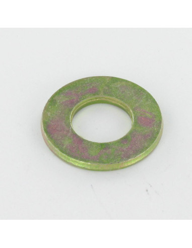 1 x Washer Flat M10X30X1.5 TOL Yellow Zinc