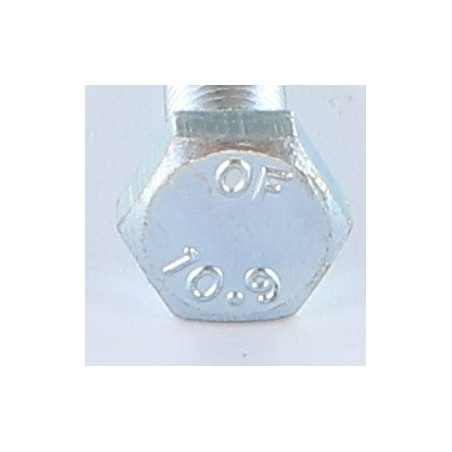 1 x Machine Screw Hexagonal Head M10X20 Class 10.9 Zinc Plated
