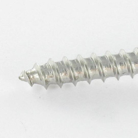 1 x Wood Screw Countersunk Head Slotted 5X35 Stainless Steel A4