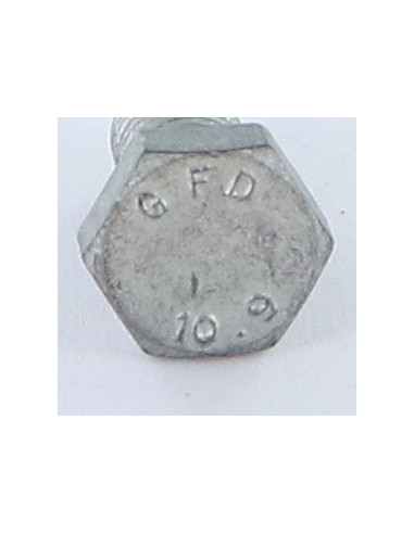 1 x Machine Screw Hexagonal Head M14X40 Class...