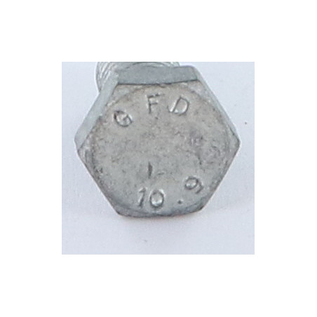 1 x Machine Screw Hexagonal Head M14X40 Class 10.9 Steel GEOMET 500A