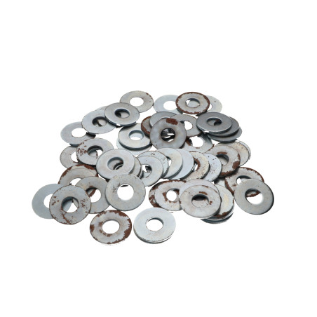 1 x Washer Flat M10X27X2 L Zinc Plated RUSTY