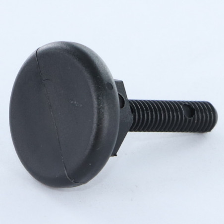 1 x Screw Mushroom natural nylon Polyamid 6.6 M6X25 Head Diameter: 20