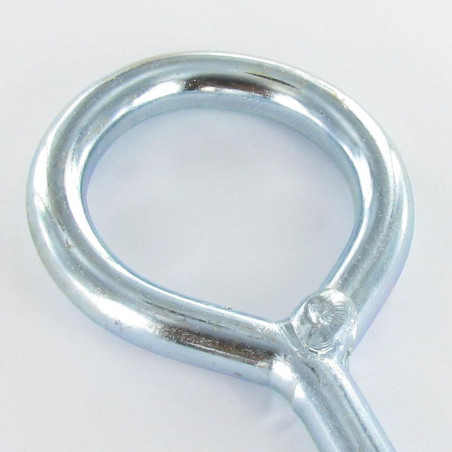 1 x Scaffolding eyelet 12X200 Eye 50 Zinc Plated