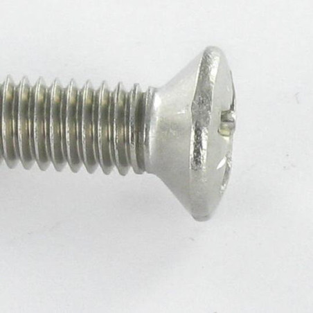 1 x Machine Screw Stainless Steel A2 Pan Countersunk Head Pozi M3X10 micro screw