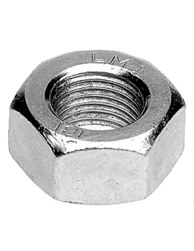 1 x Hexagonal nut M12 Fine Thread Pitch 125...