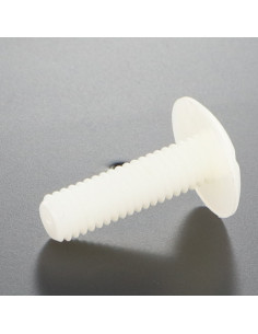 Screw Mushroom natural nylon Polyamid 6.6 M6X16 2