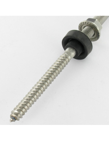 1 x Screws for solar panels SW7 10X200...