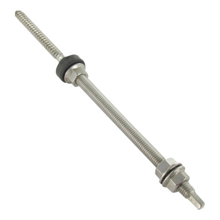 1 x Solar Panel Fastener SW7 10X180 Stainless Steel A2
