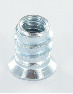 Nut Hexagon Socket 6 M6 12X13 Zinc Plated