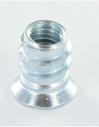 1 x Nut Hexagon Socket 6 M6 12X13 Zinc Plated