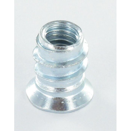 1 x Nut Hexagon Socket 6 M6 12X13 Zinc Plated