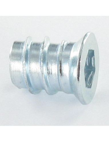 1 x Nut Hexagon Socket 6 M6 12X13 Zinc Plated