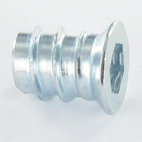 1 x Nut Hexagon Socket 6 M6 12X13 Zinc Plated