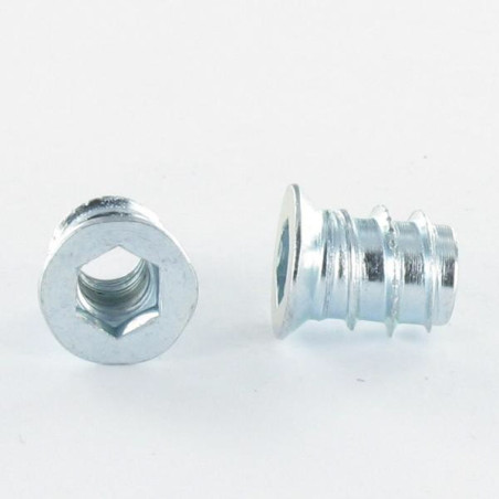 1 x Nut Hexagon Socket 8 M8 14X13 Zinc Plated