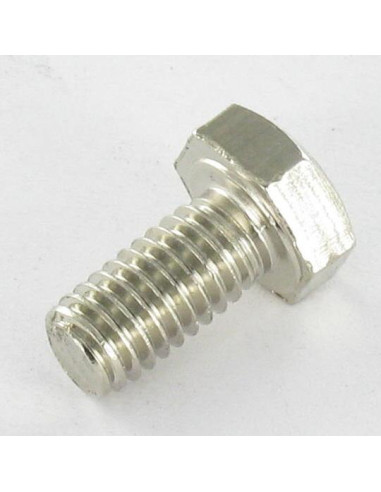 1 x Machine Screw Chrome Plated Brass Hexagonal...
