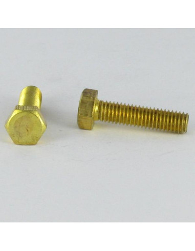 1 x Machine Screw Brass Hexagonal Head M3X12...