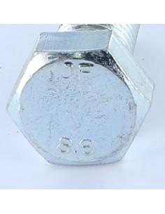 Machine Screw Hexagonal Head M14X40 Class 6.8 Zinc Plated 2