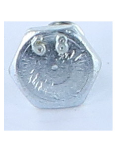 Machine Screw Hexagonal Head M10X20 Class 4.8 Zinc Plated 2