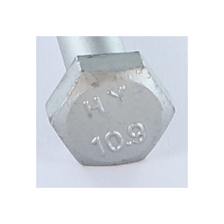 1 x Bolt Partial Thread Hexagonal Head M10X120 Class 10.9 Steel GEOM500B