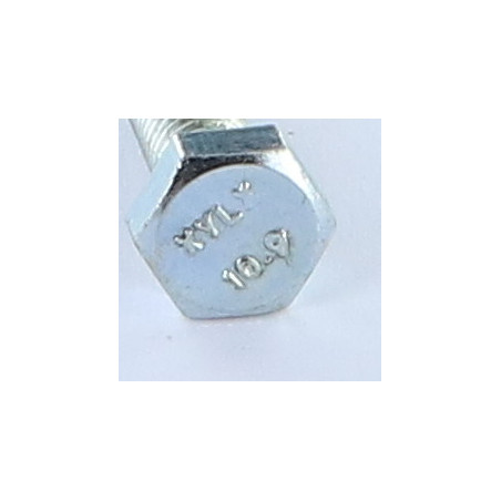 1 x Bolt Partial Thread Hexagonal Head M6X45 Thread Length: 13 Class 10.9 Zinc Plated