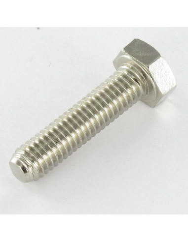 1 x Machine Screw Nickel Plated Brass Hexagonal...