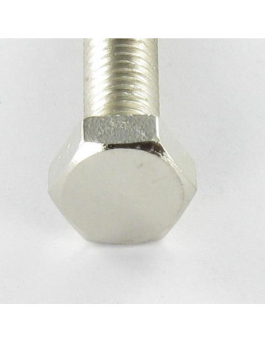1 x Machine Screw Nickel Plated Brass Hexagonal...