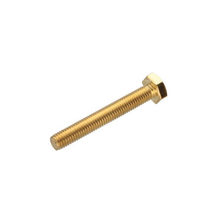 1 x Machine Screw Brass Hexagonal Head M8X70