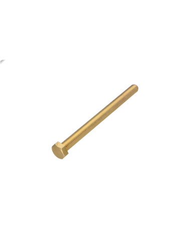 1 x Machine Screw Brass Hexagonal Head M8X100