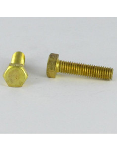 Machine Screw Brass Hexagonal Head M8X8